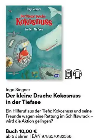 Thalia Ingo siegner der kleine drache kokosnuss in der tiefsee Angebot