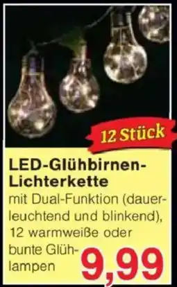 Jawoll LED-Glühbirnen Lichterkette Angebot