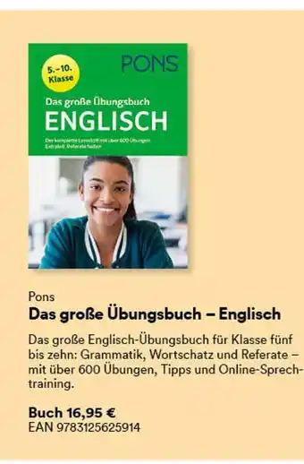 Thalia Pons das große übungsbuch – englisch Angebot