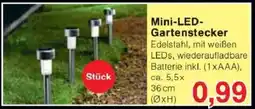 Jawoll Mini-LED Gartenstecker Angebot