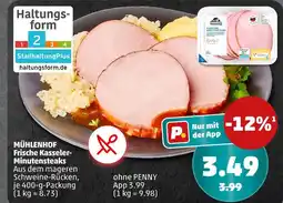 PENNY Mühlenhof frische kasseler-minutensteaks Angebot