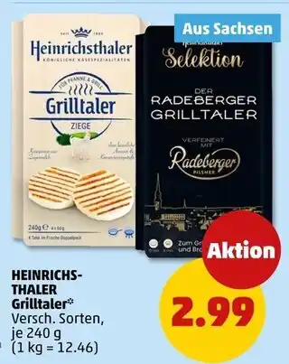 PENNY Heinrichsthaler grilltaler Angebot