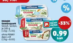 PENNY Milram gewürzquark Angebot