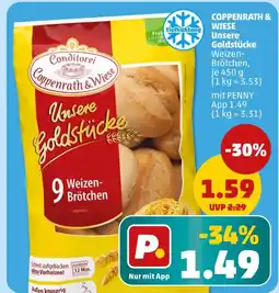 PENNY Coppenrath & wiese unsere goldstücke weizen-brötchen Angebot
