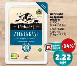 PENNY Lindenhof ziegenkäsescheiben Angebot
