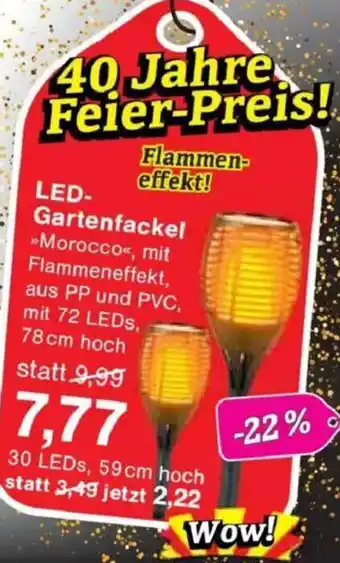 Jawoll LED Gartenfackel Angebot