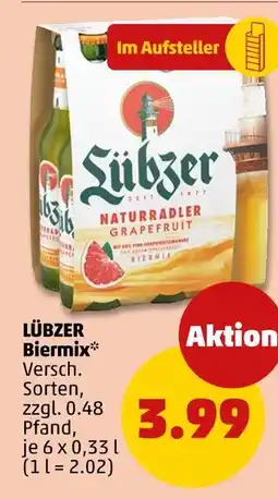 PENNY Lübzer biermix Angebot