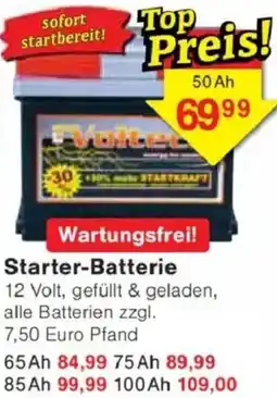 Jawoll Starter-Batterie Angebot