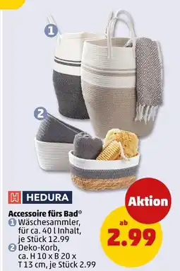 PENNY Hedura wäschesammler Angebot