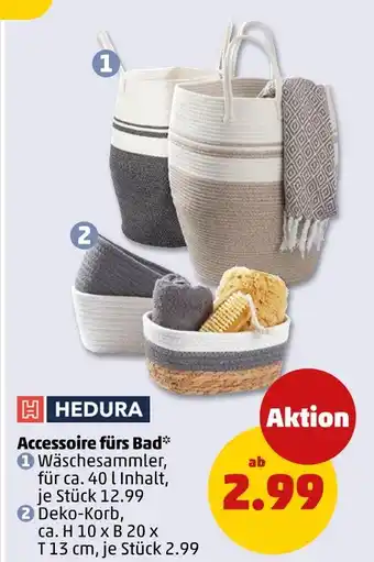 PENNY Hedura wäschesammler Angebot