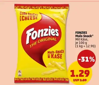 PENNY Fonzie mais-snack Angebot