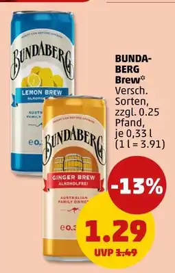 PENNY Bundaberg lemon brew Angebot