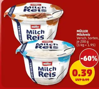 PENNY Müller milchreis zimt Angebot