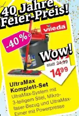 Jawoll Vileda UltraMax Komplett-Set Angebot