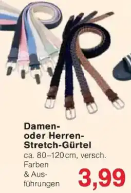 Jawoll Damen oder Herren Stretch-Gürtel Angebot