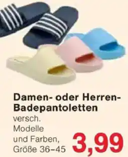 Jawoll Damen oder Herren Badepantoletten Angebot