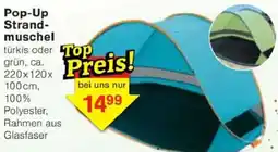 Jawoll Pop-Up Strandmuschel Angebot