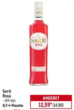 METRO Sarti Rosa Angebot