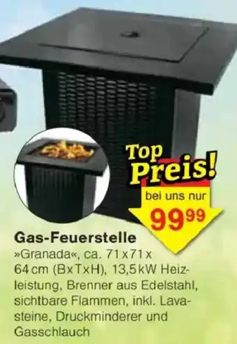 Jawoll Gas-Feuerstelle Angebot