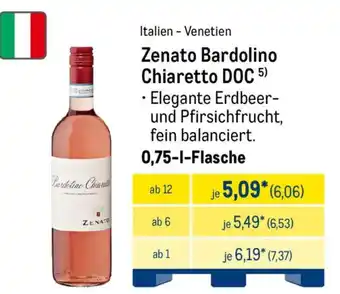 METRO Zenato Bardolino Chiaretto DOC Angebot