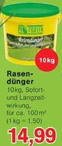 Jawoll Rasendünger Angebot