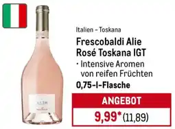 METRO Frescobaldi Alie Rosé Toskana IGT Angebot