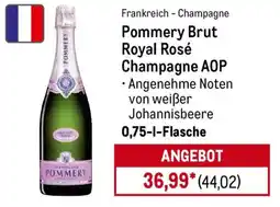 METRO Pommery Brut Royal Rosé Champagne AOP Angebot