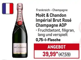 METRO Champagne Moët & Chandon Impérial Brut Rosé Champagne AOP Angebot