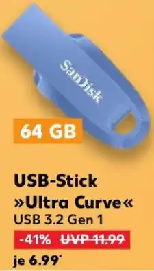 Kaufland SanDisk USB-Stick Ultra Curve Angebot