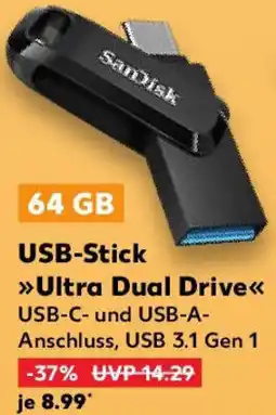 Kaufland SanDisk USB-Stick Ultra Dual Drive Angebot