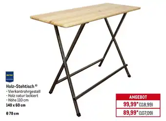 METRO METRO PROFESSIONAL Holz-Stehtisch Angebot