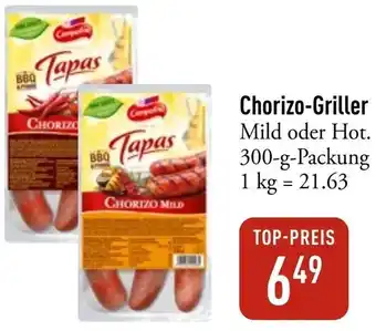 Galeria Markthalle Chorizo-Griller Angebot