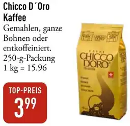 Galeria Markthalle Chicco D'Oro Kaffee Angebot