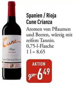 Galeria Markthalle Spanien / Rioja Cune Crianza Angebot