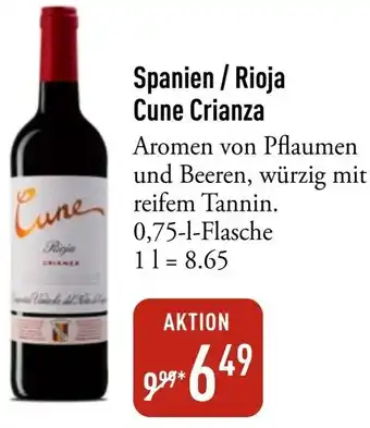 Galeria Markthalle Spanien / Rioja Cune Crianza Angebot
