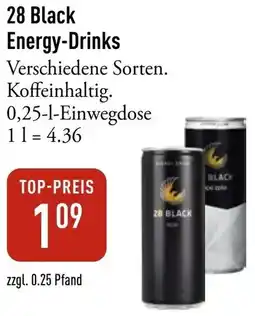 Galeria Markthalle 28 Black Energy-Drinks Angebot