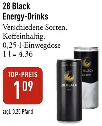 Galeria Markthalle 28 Black Energy-Drinks Angebot
