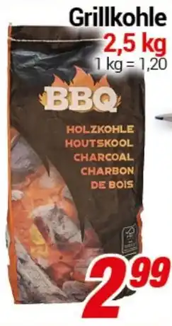 CENTERSHOP Grillkohle Angebot