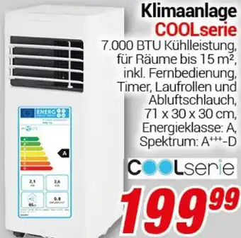 CENTERSHOP Klimaanlage COOLserie Angebot
