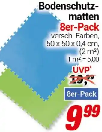 CENTERSHOP Bodenschutzmatten Angebot