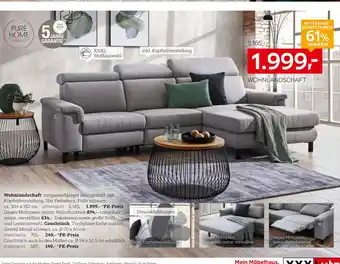 XXXLutz Pure home wohnlandschaft Angebot