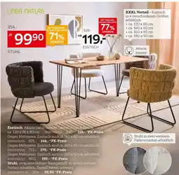 XXXLutz Linea natura esstisch oder stuhl Angebot