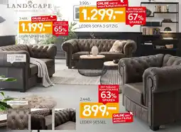 XXXLutz Leder-sofa 2-sitzig Angebot