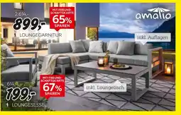 XXXLutz Amalio loungesessel oder loungegarnitur set Angebot