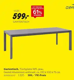XXXLutz Gartentisch Angebot