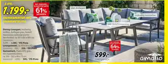 XXXLutz Amatio dining-loungset Angebot