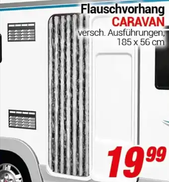 CENTERSHOP Flauschvorhang CARAVAN Angebot