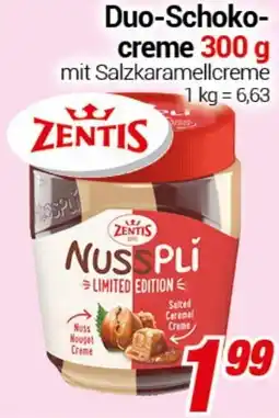 CENTERSHOP Duo-Schoko-creme Angebot