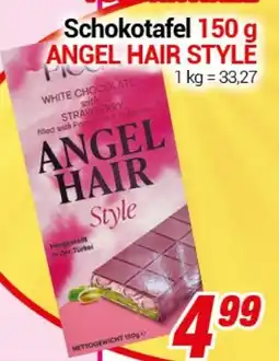 CENTERSHOP Schokotafel ANGEL HAIR STYLE Angebot