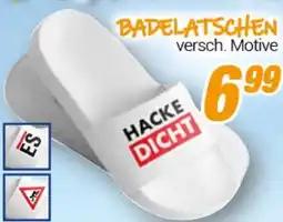 CENTERSHOP BADELATSCHEN Angebot